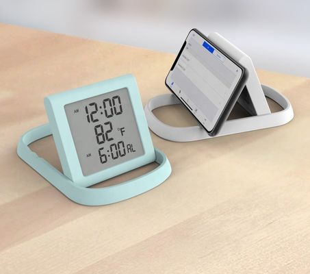 LCDディスプレイ クリエイティブ ファッション 室内温度付きデジタル 時計