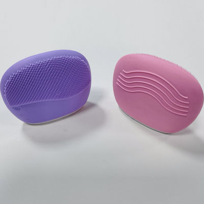 柔らかい手持ちの顔洗浄器 シリコン顔洗浄器 深く清潔