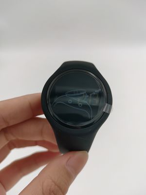 ユニセックス デジタル ステップ カウンター 腕帯 シリコン フィットネス トラッカー 2*LR1130 バッテリー