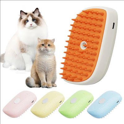 3in1 猫 蒸気 ブラシ 熱売り ペット メンテージ ウォーター スプレー 脱毛 ライト クリーニング