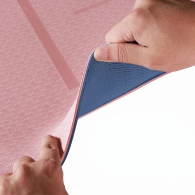 練習中のバランスと揺るぎない集中力を高めるプレミアムTPEヨガマット