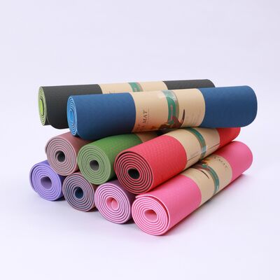 高性能 TPE ヨガマット 卓越した安定性と弾性のあるクッション