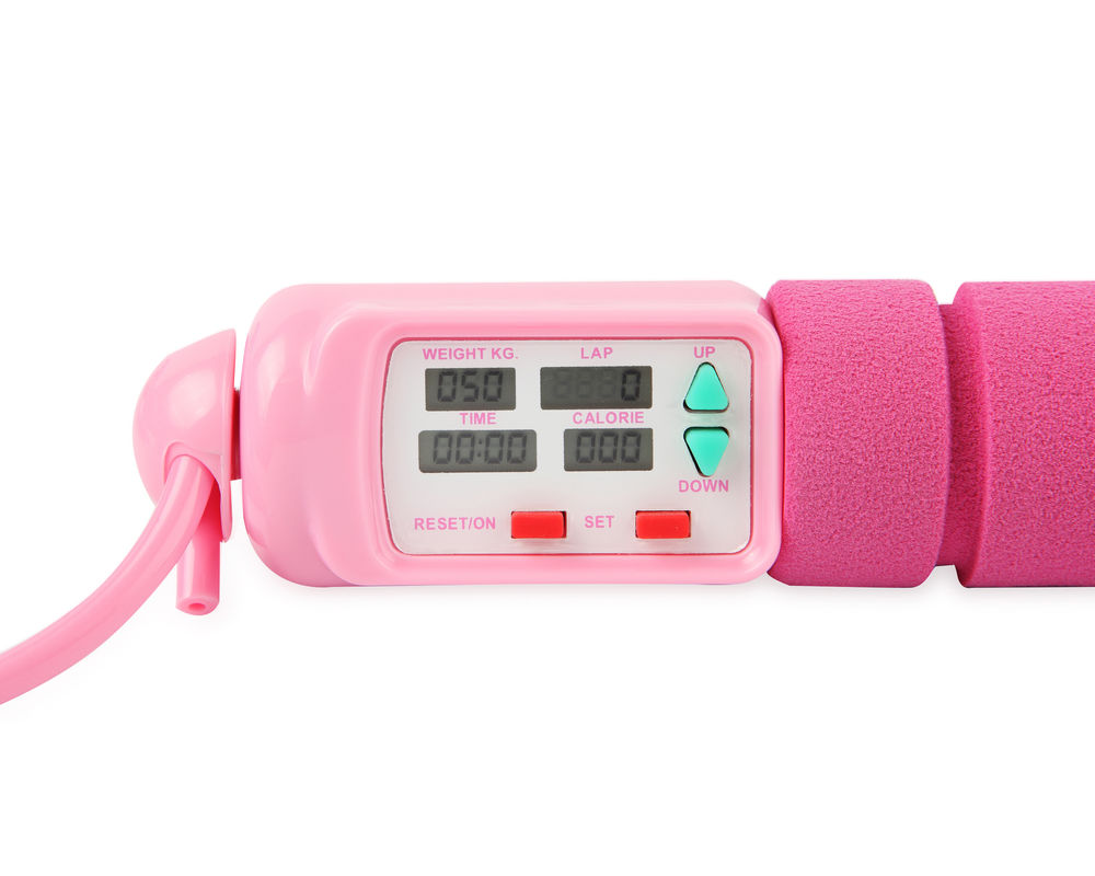 フィットネス ジャンプロープ ユニセックス マス カスタマイズ OK-168 ピンク ジャンプロープ パーソナライズされた色 180g 体重