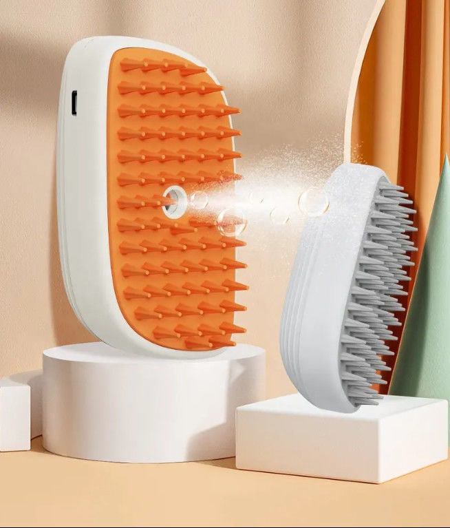 工場卸売 3 in 1 ペットマッサージ用蒸気ブラシ 浄化用水スプレー ホットセール脱毛 猫蒸気ブラシ